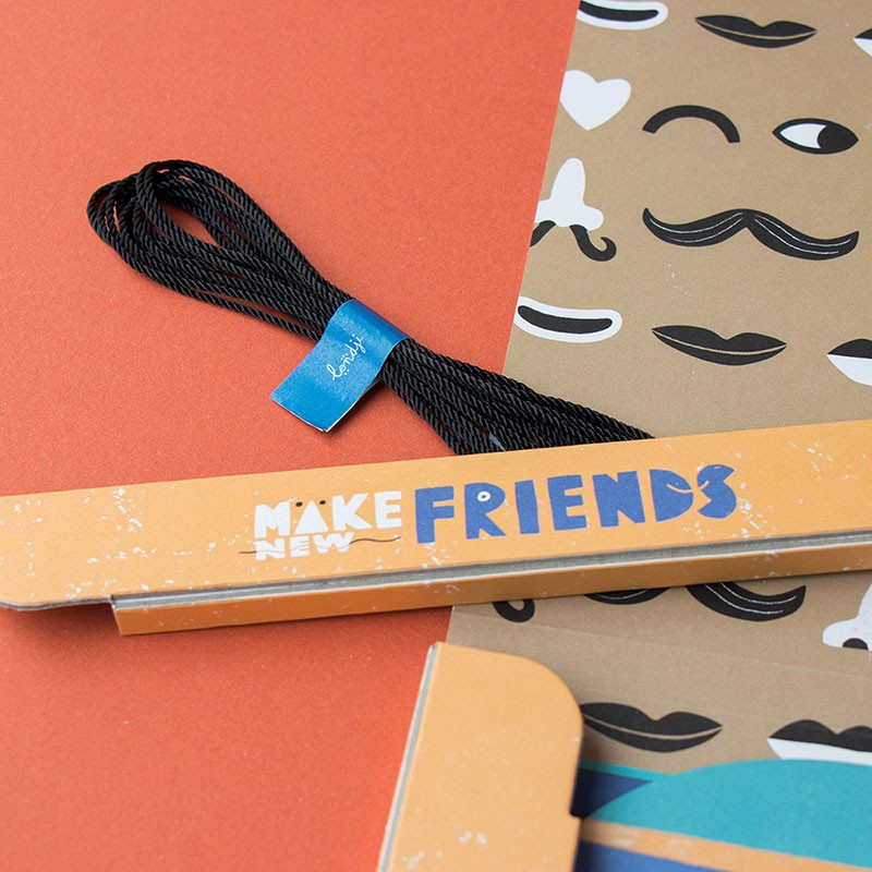 „Neue Freunde finden“ DIY Girlanden-Aktivität
