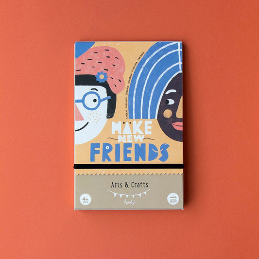 „Neue Freunde finden“ DIY Girlanden-Aktivität