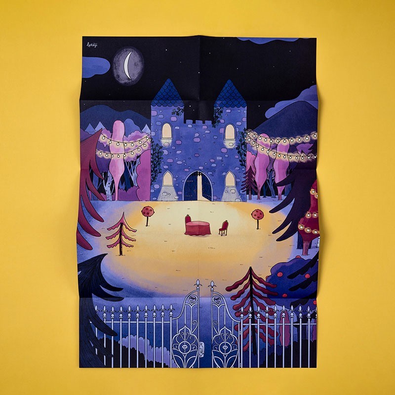 Removable Stickers & Poster Set, Enchanted