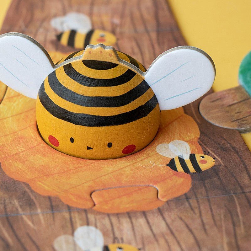 Londji 4-in-1 Puzzles, Bzzz