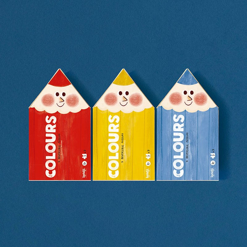 Londji 7-in-1 Puzzles, My Colours