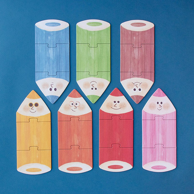 Londji 7-in-1 Puzzles, My Colours