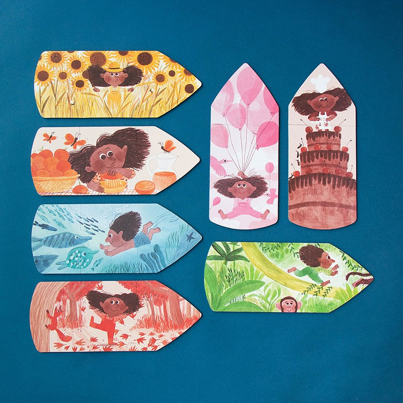 Londji 7-in-1 Puzzles, My Colours