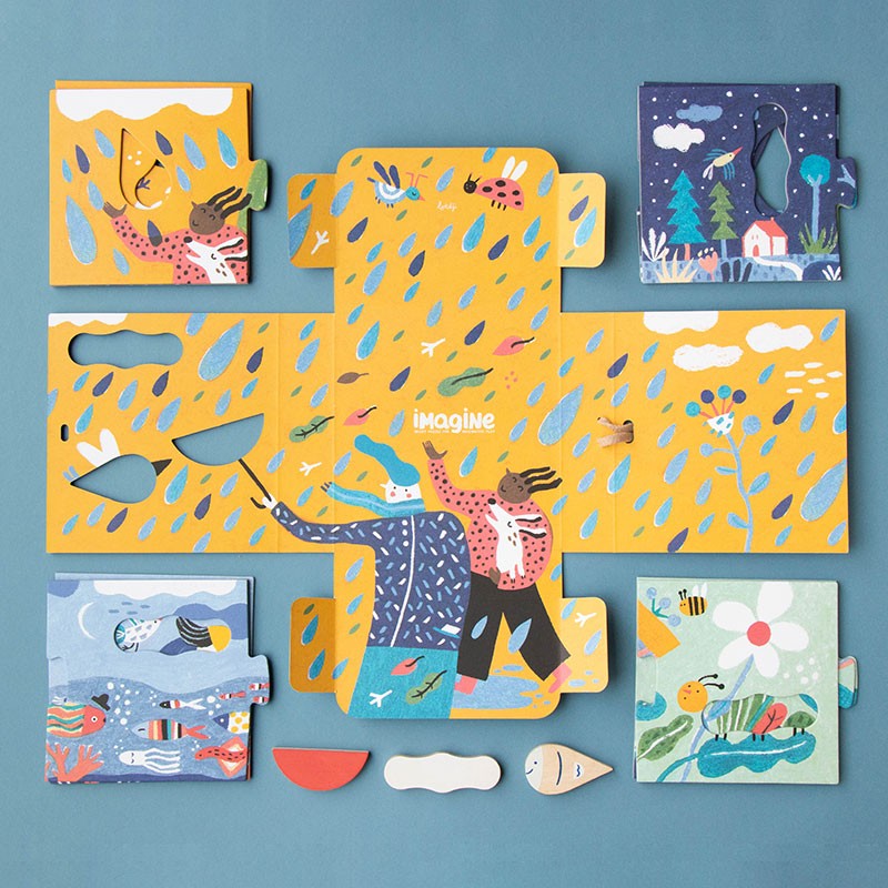 Kleinkinderpuzzle „Imagine“