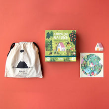 Load image into Gallery viewer, Londji 4-in-1 Puzzles, A Home for Nature
