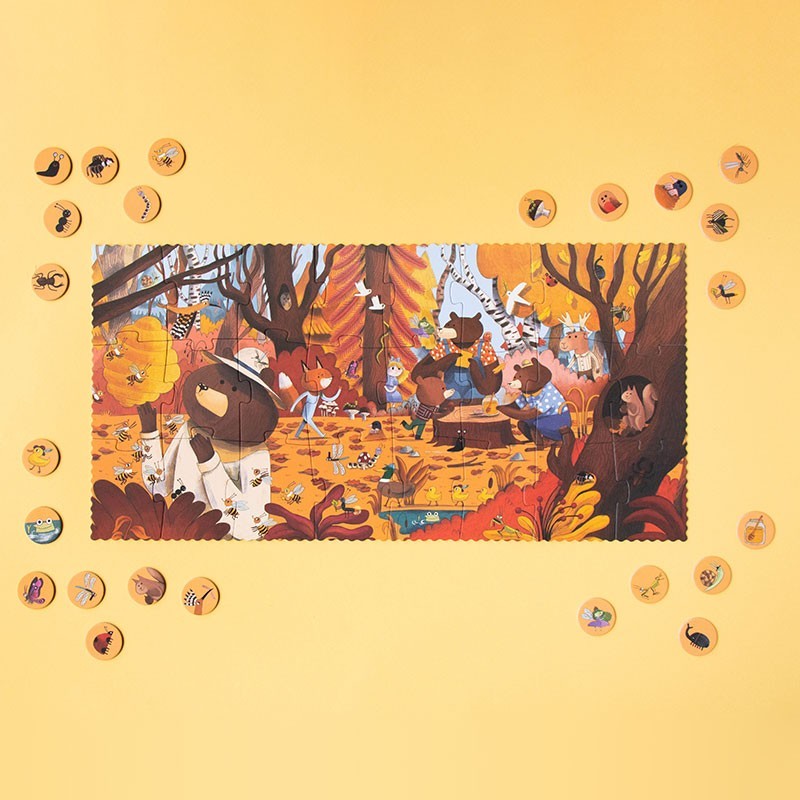 Londji Puzzle, Bärenwald 24 Teile