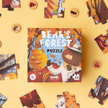Load image into Gallery viewer, Londji Puzzle, Bear's Forest 24 Pieces
