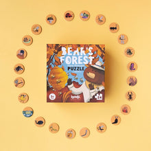 Load image into Gallery viewer, Londji Puzzle, Bear's Forest 24 Pieces
