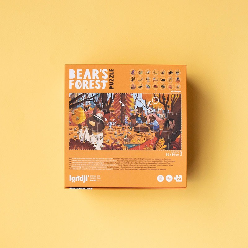 Londji Puzzle, Bärenwald 24 Teile