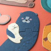 Load image into Gallery viewer, Londji 7-in-1 Puzzles, Mama
