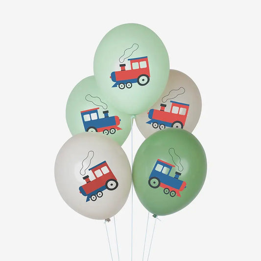 Latexballons ''Züge''