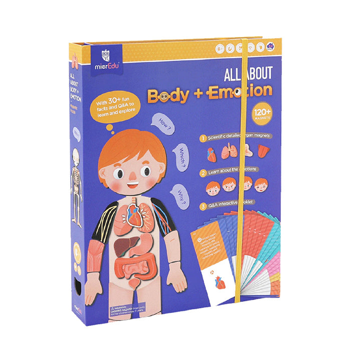 Magnetic Puzzle ''All About Body and Emotion'', English Language