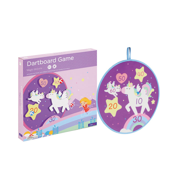 Velcro Dartboard Game ''Unicorn Magic''