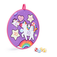 Load image into Gallery viewer, Velcro Dartboard Game &#39;&#39;Unicorn Magic&#39;&#39;
