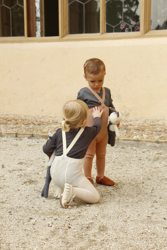 Strumpfhose mit Fuß „Cream Blend“