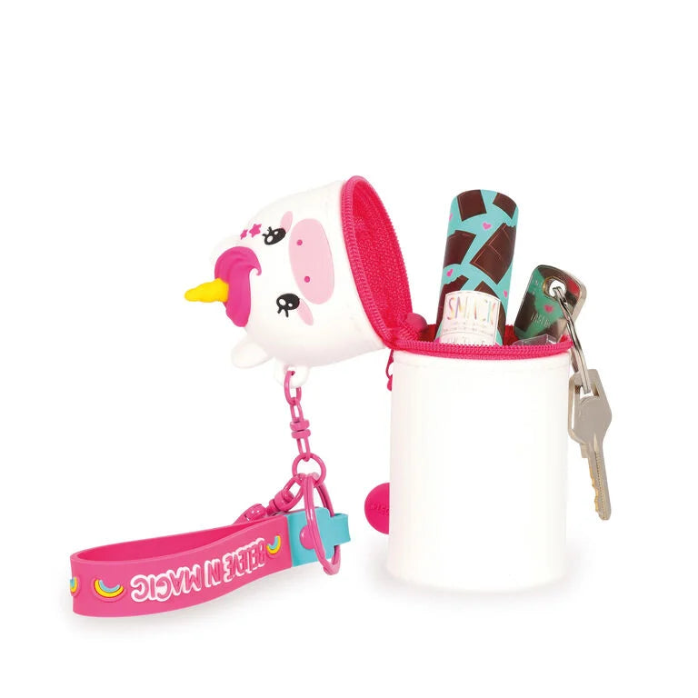 Mini Coin Purse with Keyring, Unicorn