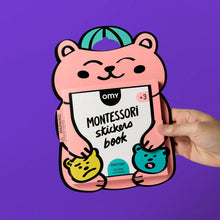 Load image into Gallery viewer, OMY Montessori Sticker Book, Emotions
