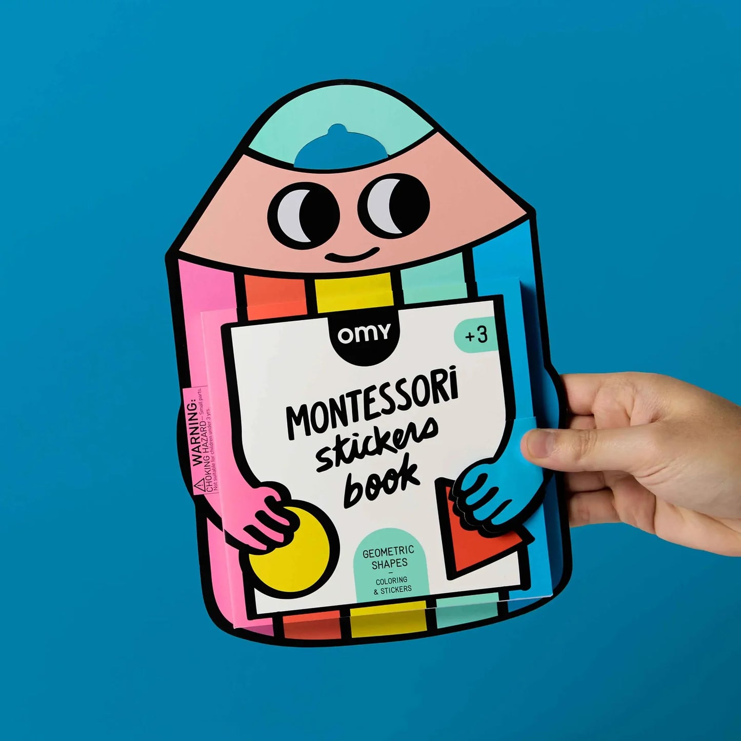 OMY Montessori Stickerbuch, Geometrische Formen