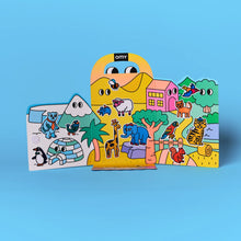 Load image into Gallery viewer, Montessori Stickers Set, Animals
