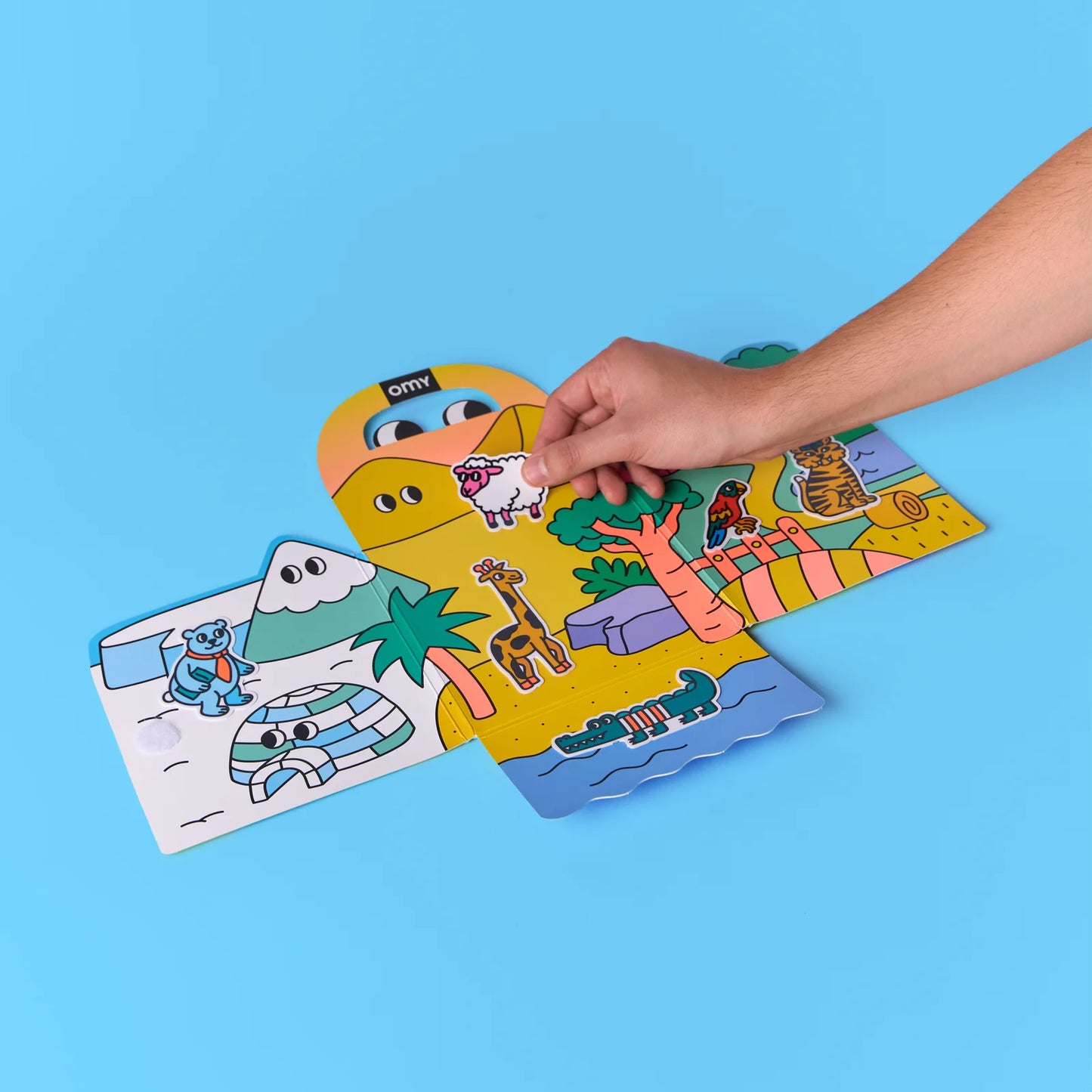 Montessori Stickers Set, Animals