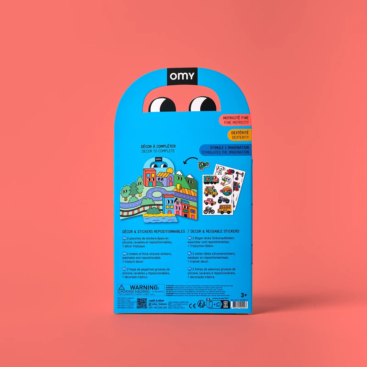 Montessori Stickers Set ''Vroom Vroom''