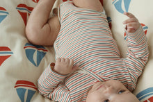 Lade das Bild in den Galerie-Viewer, Baby-Body, langärmlig gestreift
