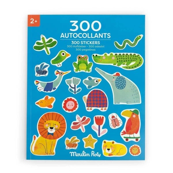 Aufkleberbuch, 300 Aufkleber