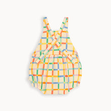 Load image into Gallery viewer, Bubble Romper &#39;&#39;Rainbow Grid&#39;&#39;, GOTS
