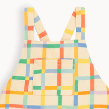 Load image into Gallery viewer, Bubble Romper &#39;&#39;Rainbow Grid&#39;&#39;, GOTS
