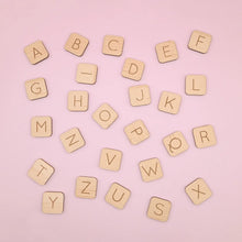 Load image into Gallery viewer, Magnetic Letters Set &#39;&#39;Wood&#39;&#39;
