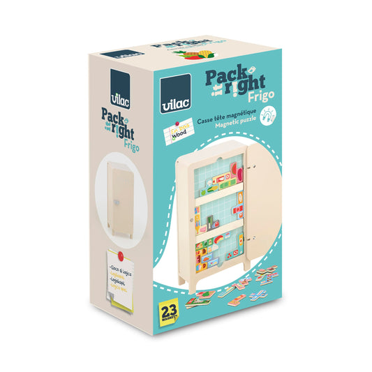 Magnetisches Puzzle, Pack es richtig