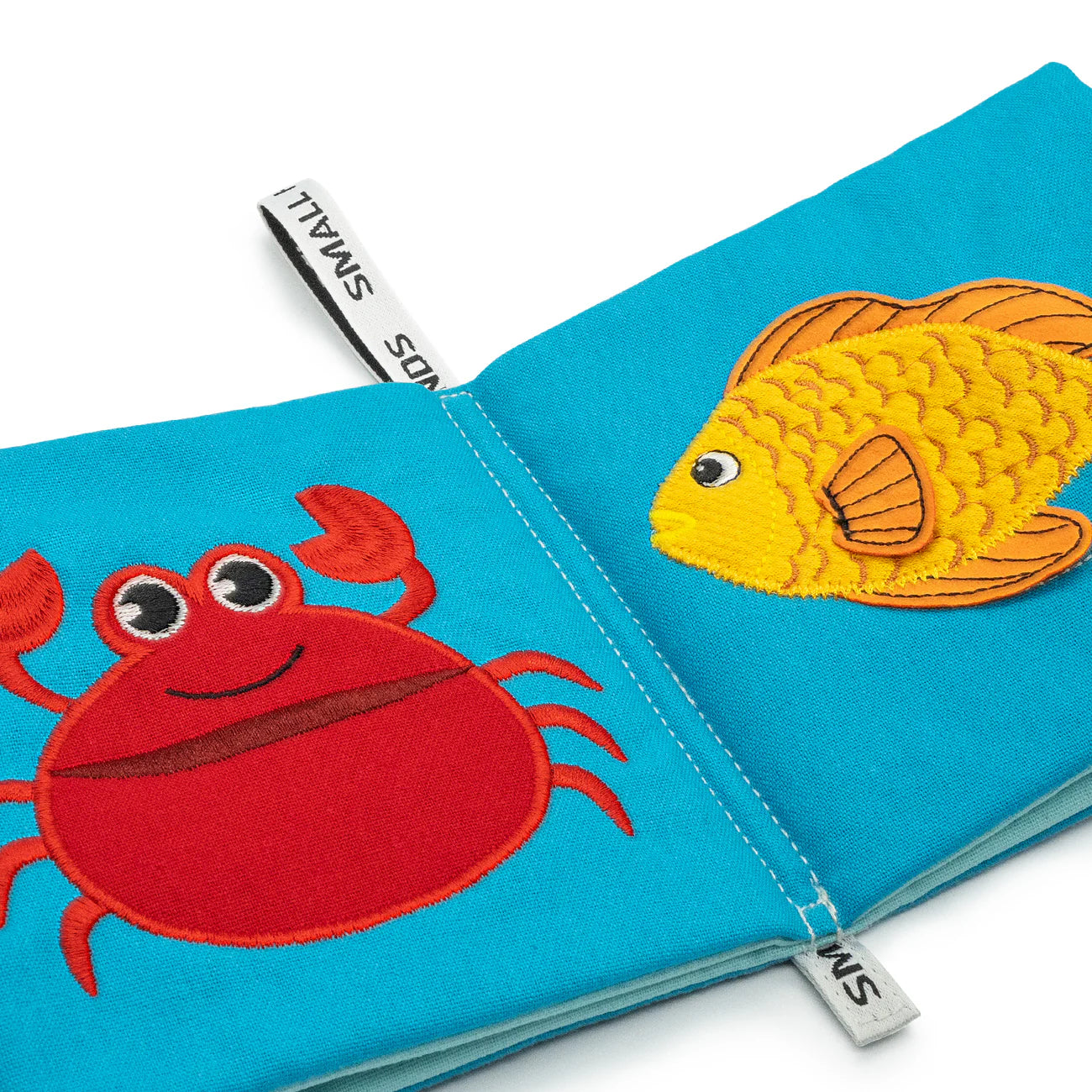Small Hands Stoff-Babybuch, Meerestiere