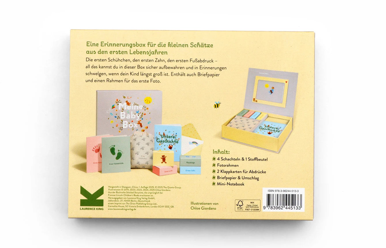Meine Baby Box, Geschenkbox zur Geburt