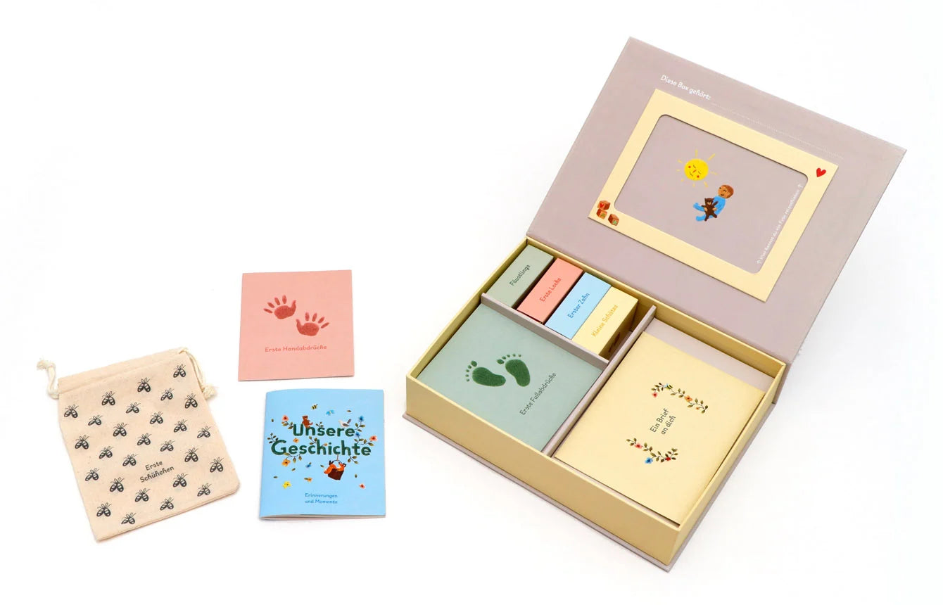 Meine Baby Box, Geschenkbox zur Geburt