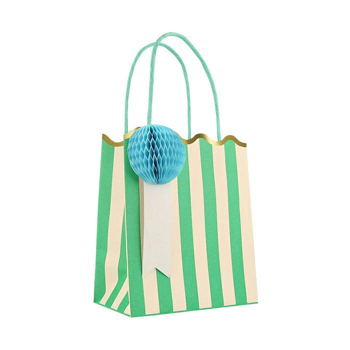 Partytasche, gestreift