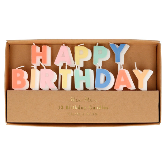 Candles, Happy Birthday