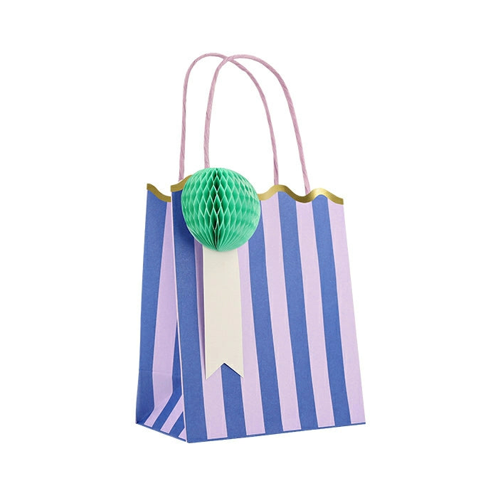 Partytasche, gestreift