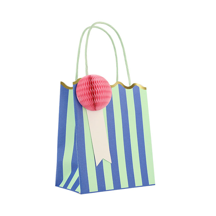 Partytasche, gestreift