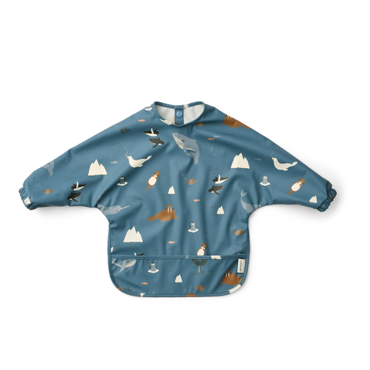 Merle Cape Latzhose „Arktisches Meer / Ozeanblick“