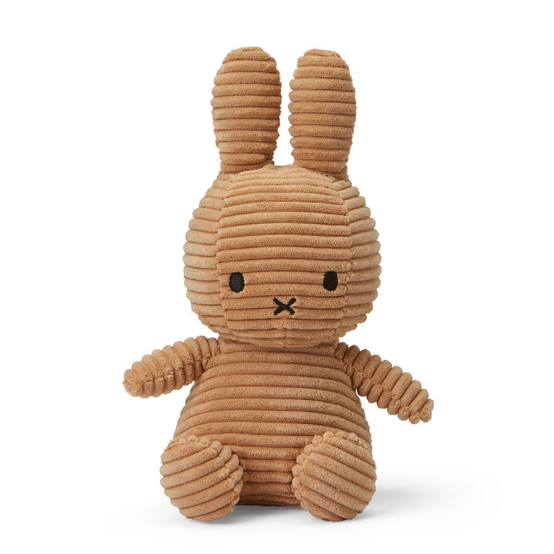 Miffy Soft Toy ''Miffy Sitting Corduroy Beige'' 23cm