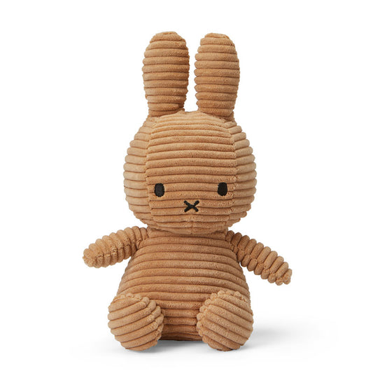 Miffy Soft Toy ''Miffy Sitting Corduroy Beige'' 23cm