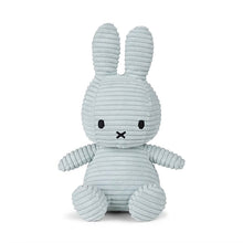 Load image into Gallery viewer, Miffy Soft Toy &#39;&#39;Miffy Sitting Eco Corduroy Soft Jade&#39;&#39; 23cm
