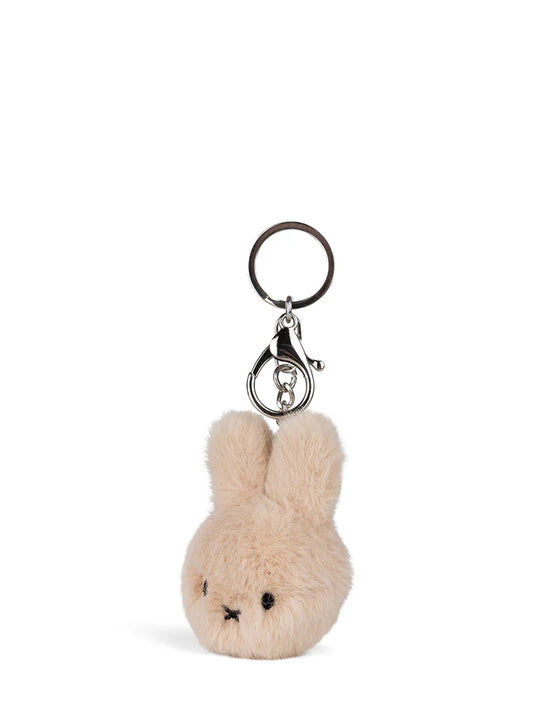 Miffy Fuzzy Keychain, Beige