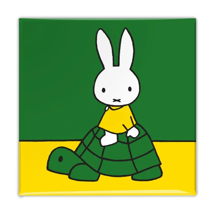 Miffy Magnet ''Miffy on a Tortoise''