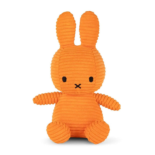 Miffy Soft Toy ''Miffy Sitting Eco Corduroy Orange'' 23cm