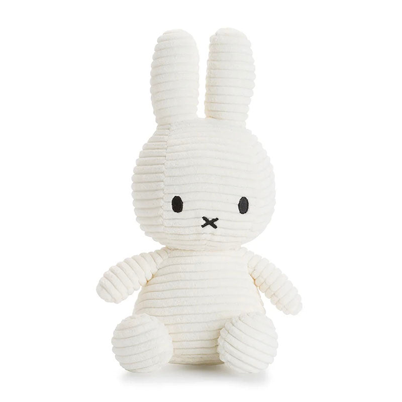Miffy Soft Toy, Miffy Sitting Corduroy Off-White 23cm