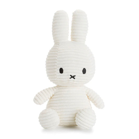Miffy Soft Toy, Miffy Sitting Corduroy Off-White 23cm