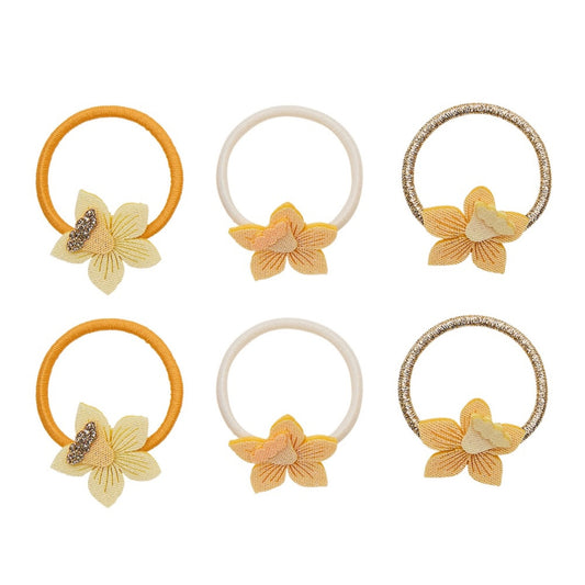 Mini Hair Bands, Daffodil