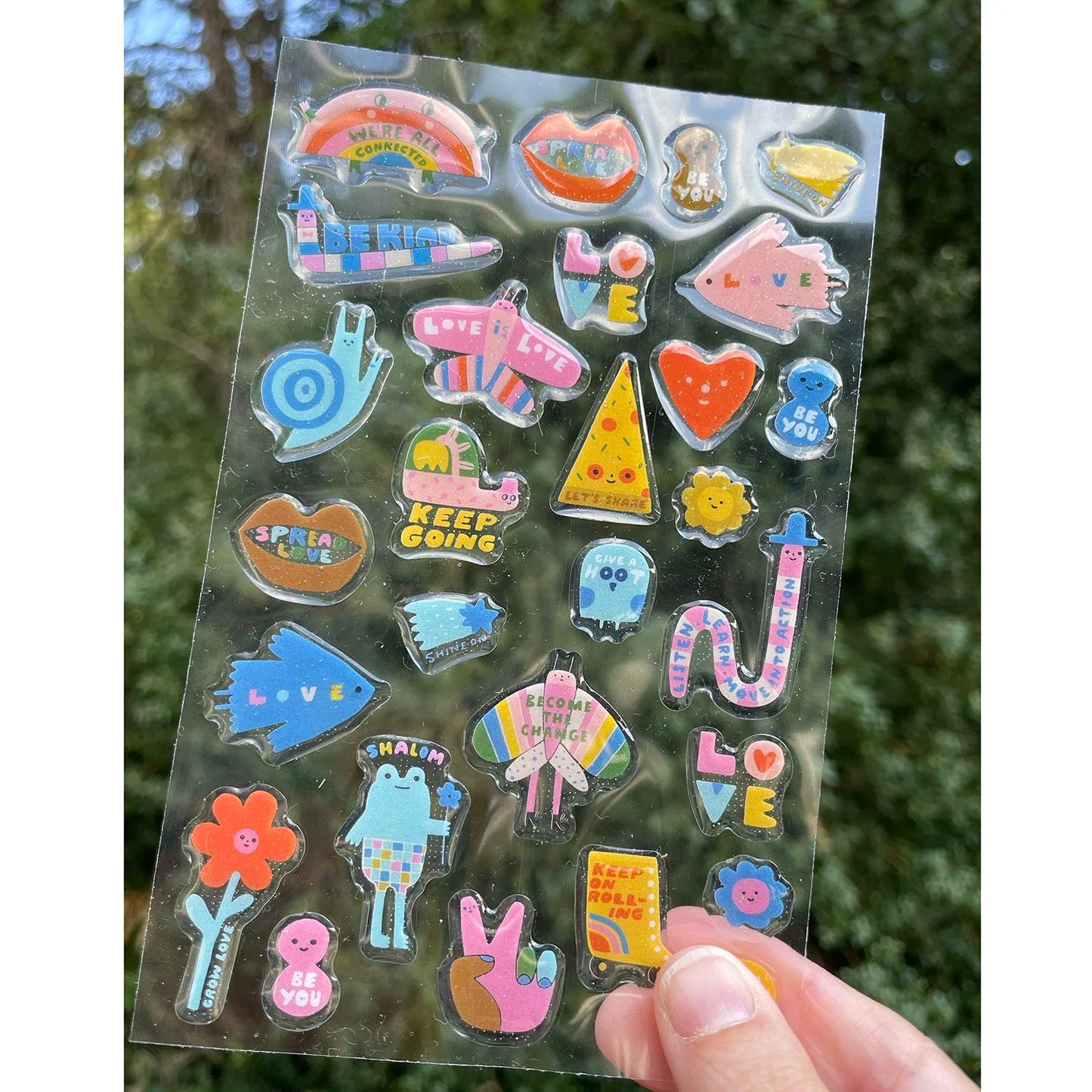 Stickers Set, Mini Mantra