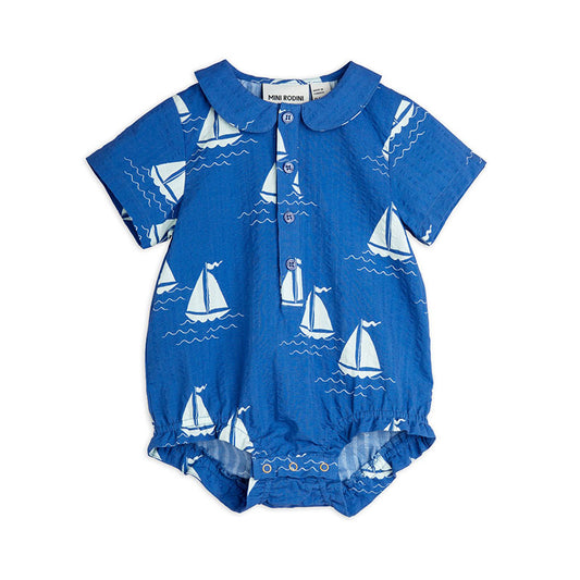 Babybody, Segelboote, 100% GOTS Bio-Baumwolle 80-86 / 12-18 Monate